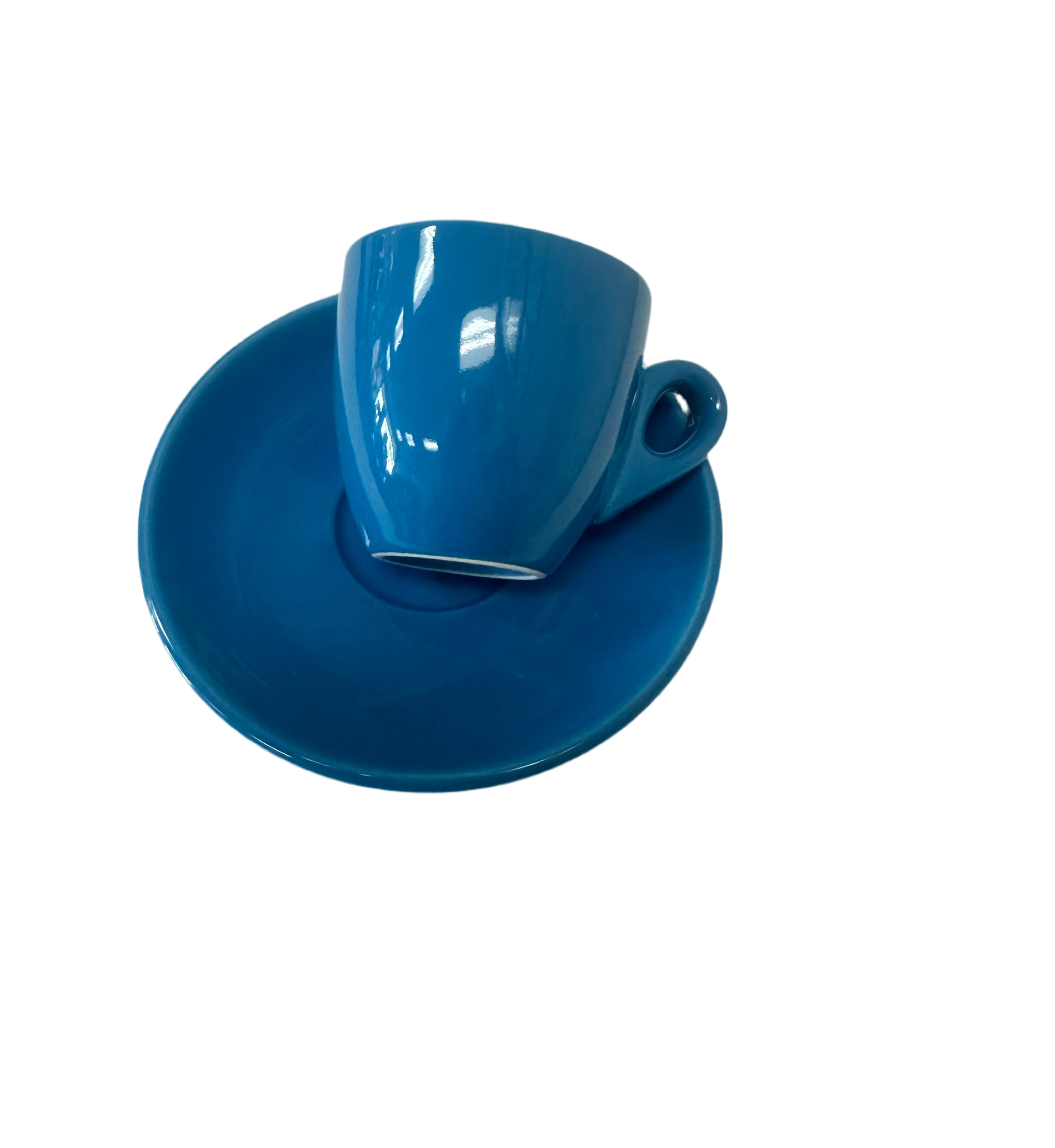 Palermo Blue Espresso Cups by Nuova Point, set of 6,   Made in Italy!