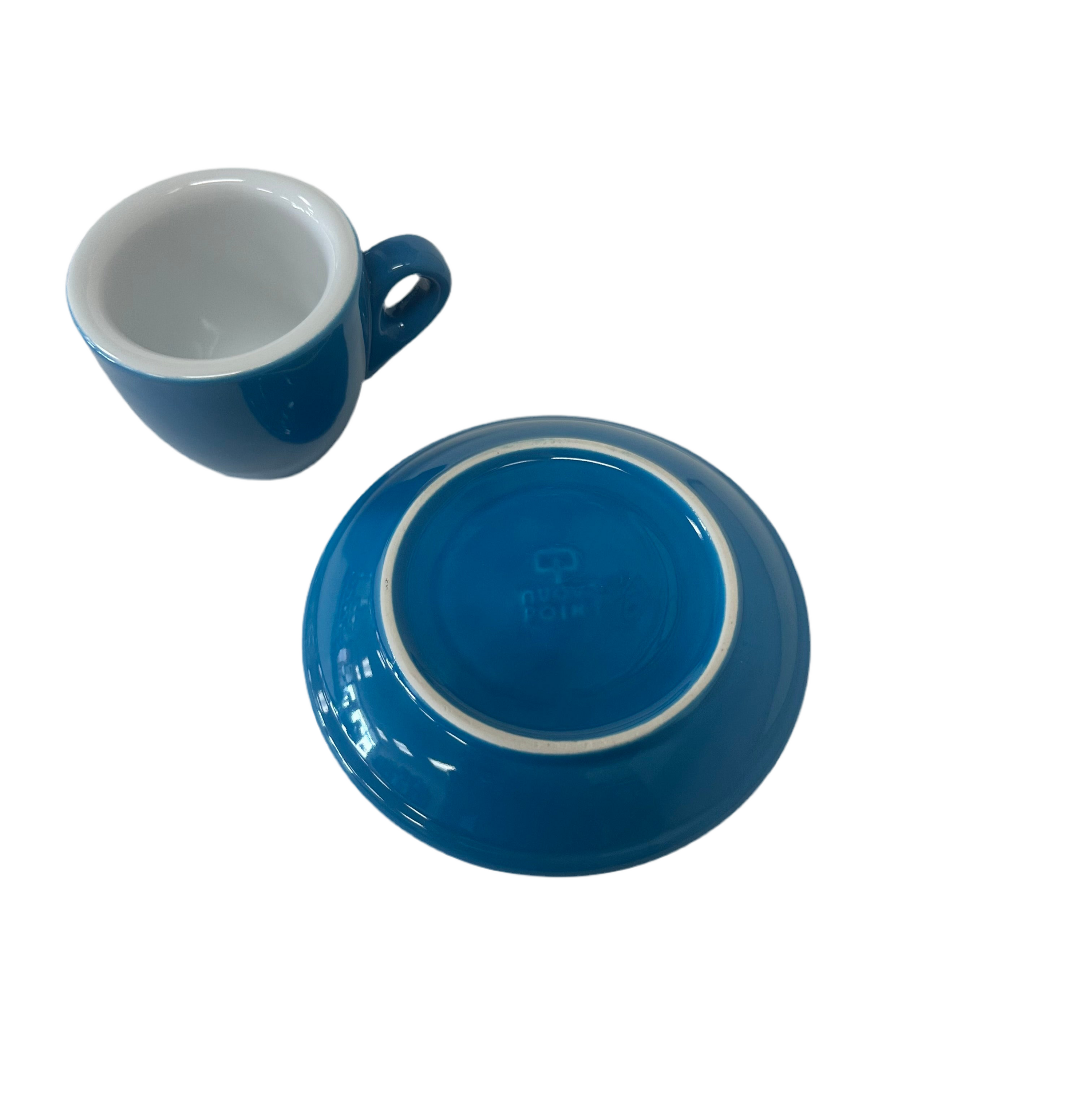 Palermo Blue Espresso Cups by Nuova Point, set of 6,   Made in Italy!