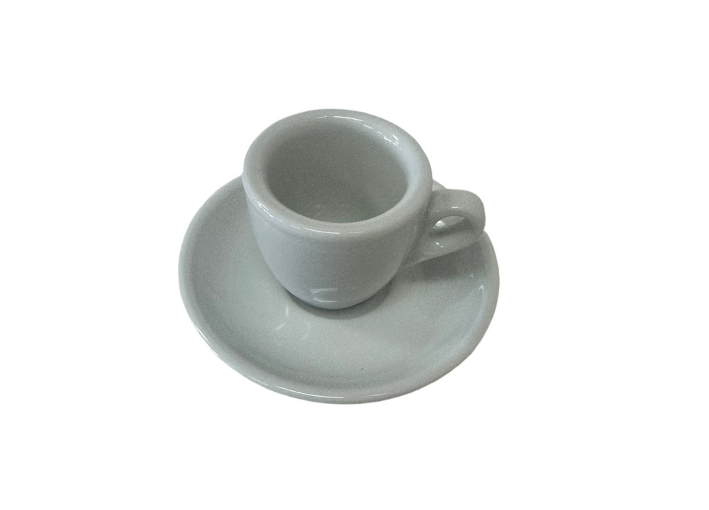 Palermo White Espresso Cups, by Nuova Point, set of 6, Made in Italy!