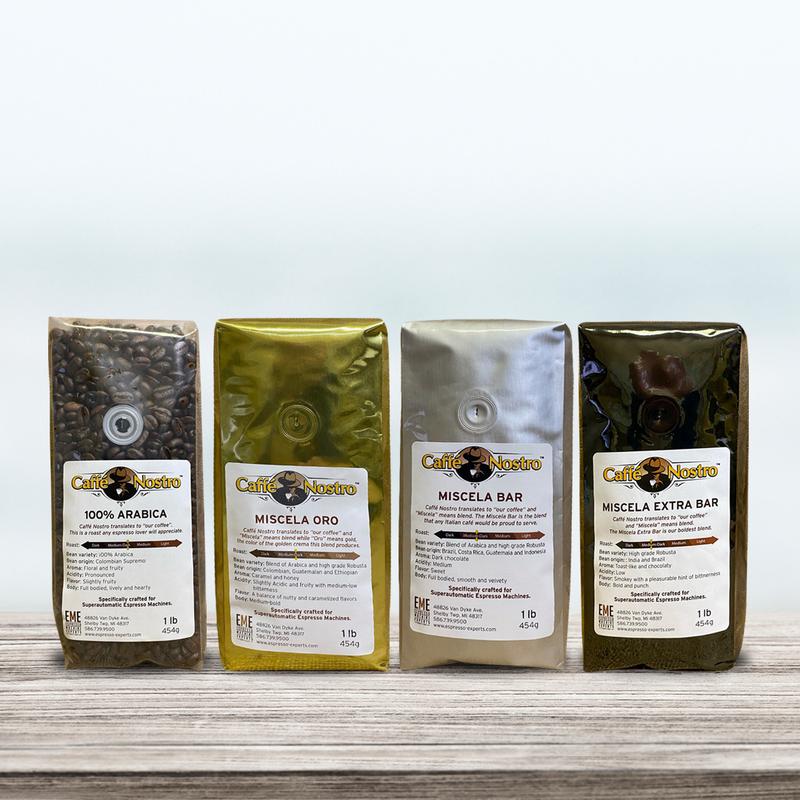 Caffé Nostro™ Miscela Oro Best Espresso Beans – Espresso Machine