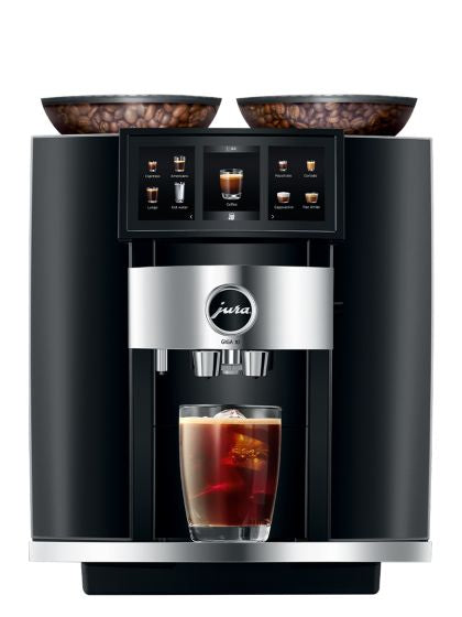 JURA E8 Black Superautomatic Coffee Machine  15400 2 yrs Warranty - Espresso  Machine Experts