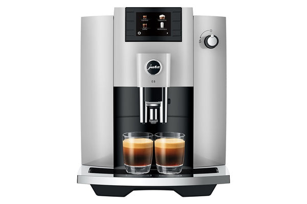 JURA E6 Platinum Superautomatic Coffee Machine 15465 | 2 yrs Warranty -  Espresso Machine Experts