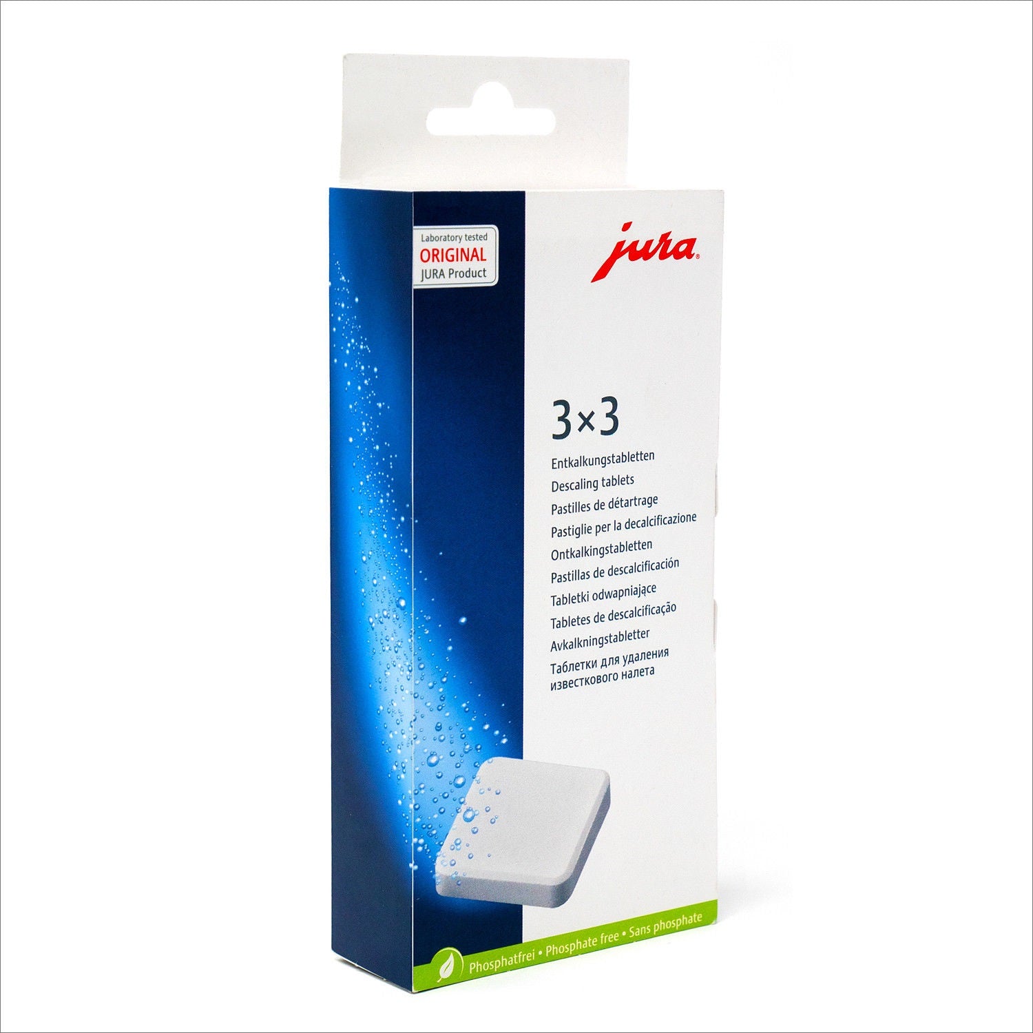 JURA 3 x 3 Espresso Machine  Descaling Tablets I