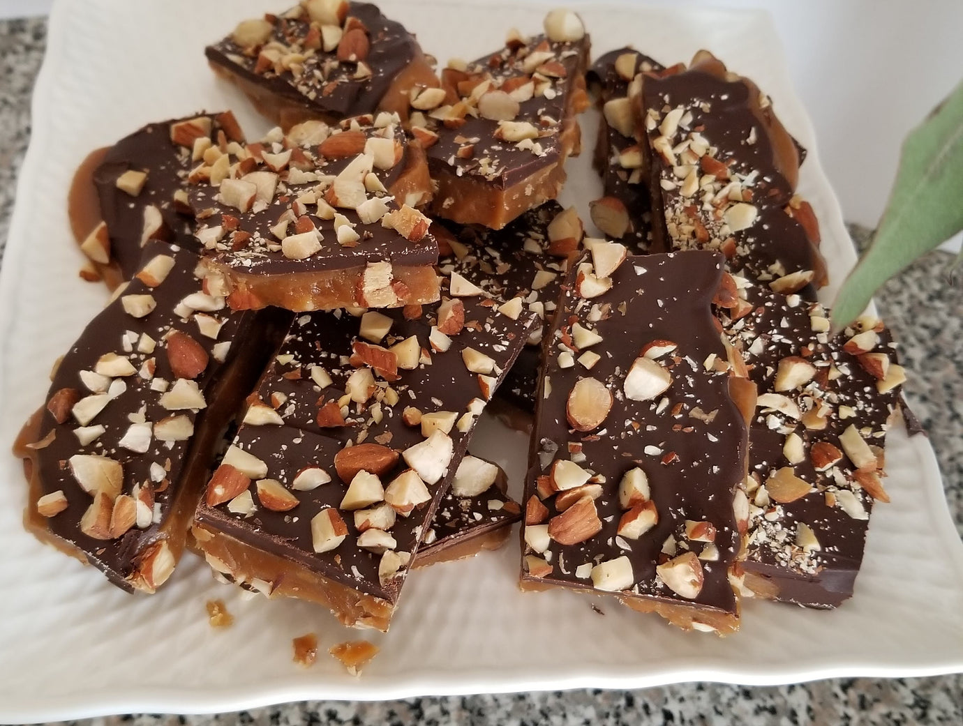 Homemade Almond Roca Candy