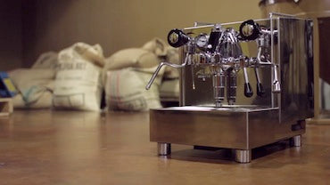 Plumbing in and draining espresso machine (Example)