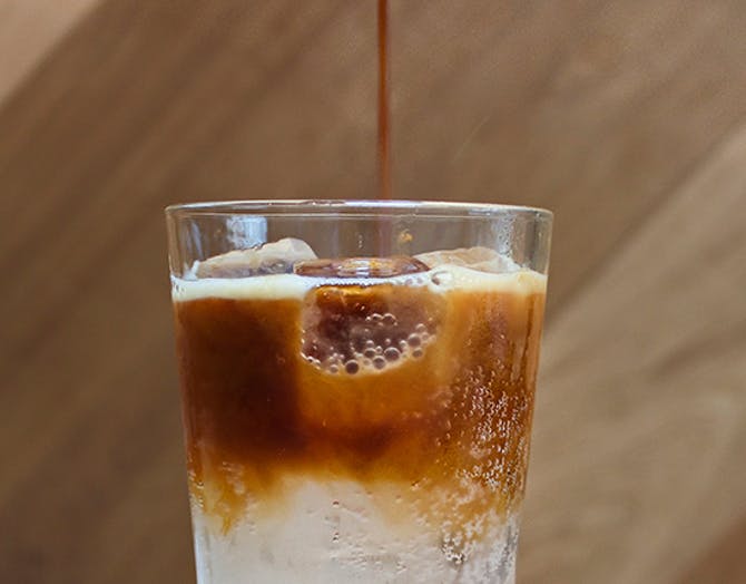 Iced Coffee made with recipe from Espresso Machine Experts