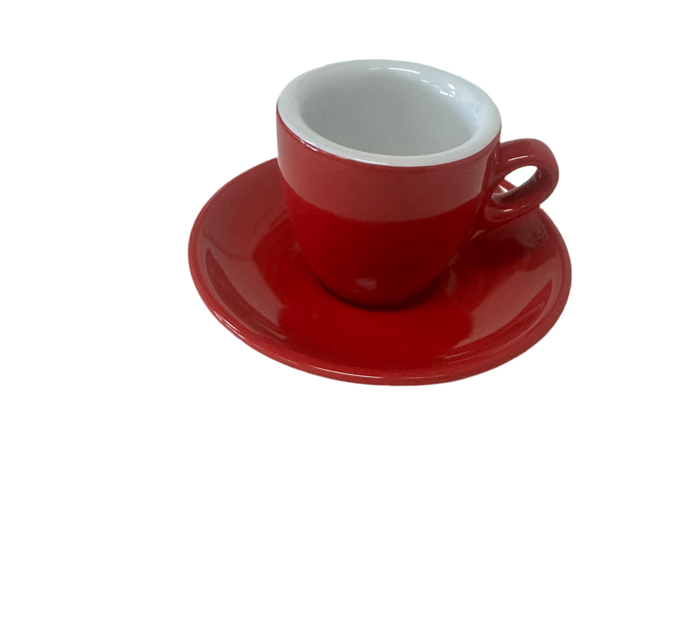 Palermo Red Espresso Cups, by Nuova Point,  Made in Italy!