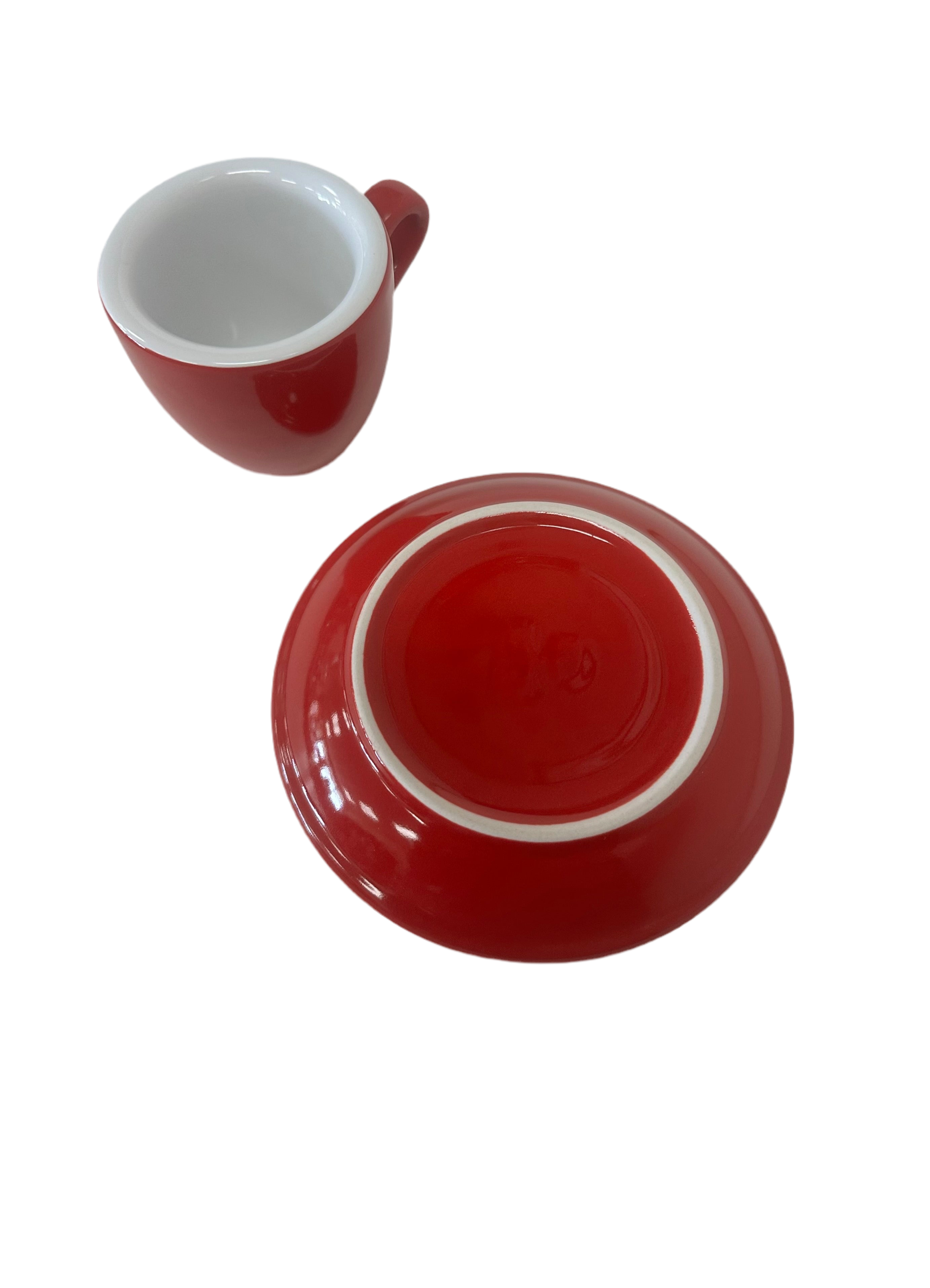 Palermo Red Espresso Cups, by Nuova Point,  Made in Italy!