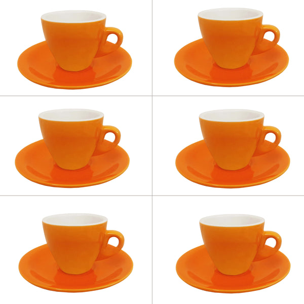 Orange Espresso Cups set of 6 – Espresso Machine Experts