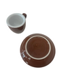 Palermo Brown Espresso Cups, by Nuova Point,  Made in Italy!