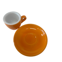 Palermo Orange Espresso Cups, by Nuova Point,  Made in italy!