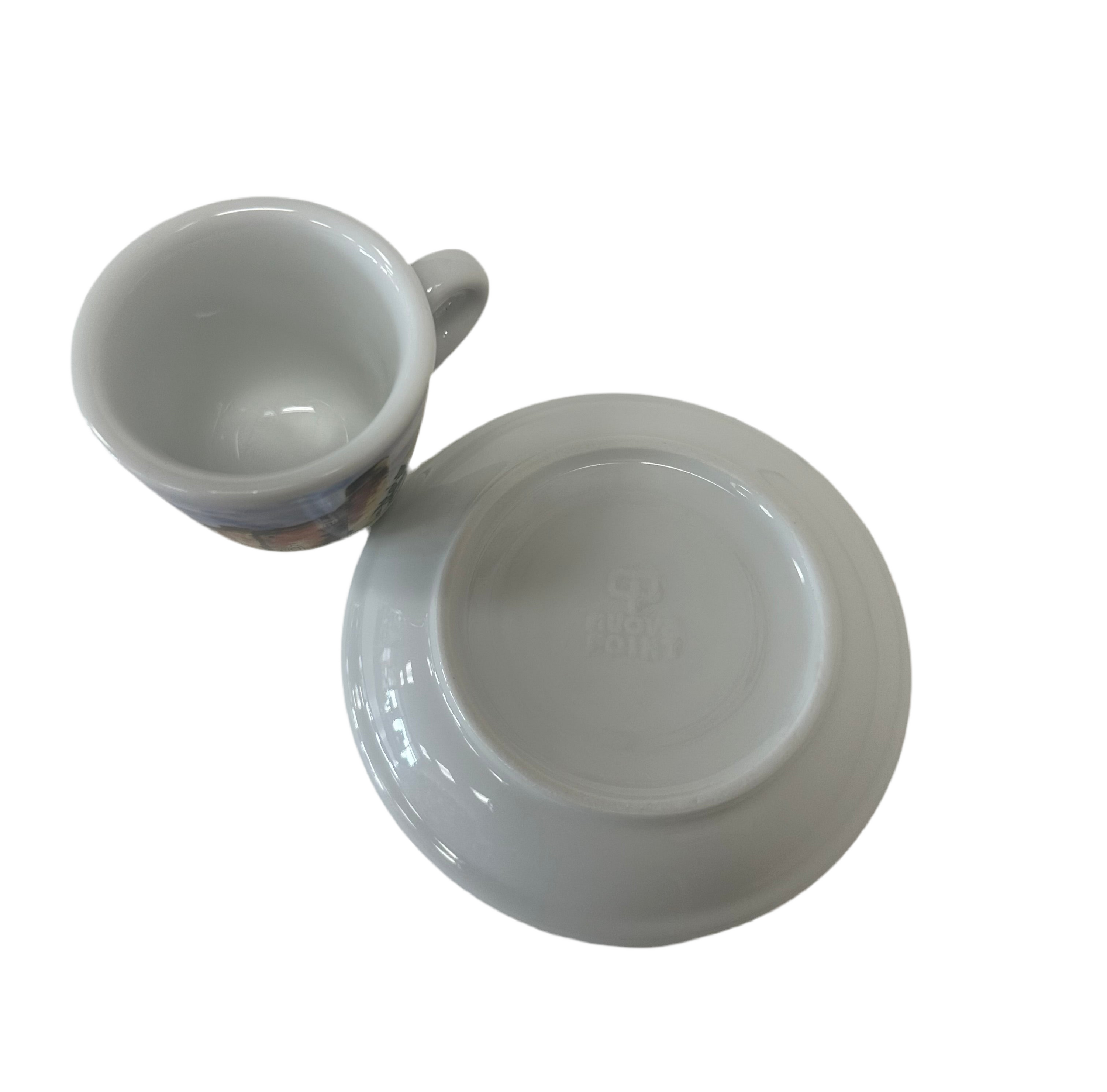 Genova Espresso Cups, set of 6,   Made in Italy!