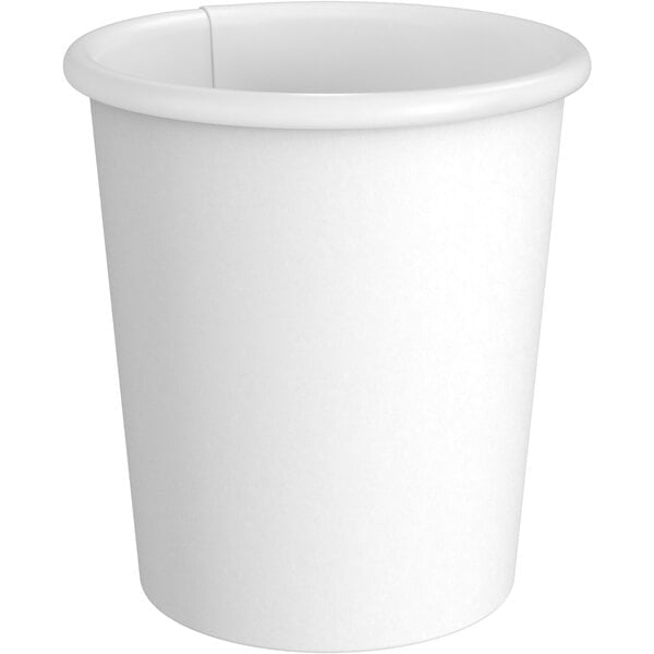 White Disposable Espresso Cups (sleeve of 50) 4 oz.