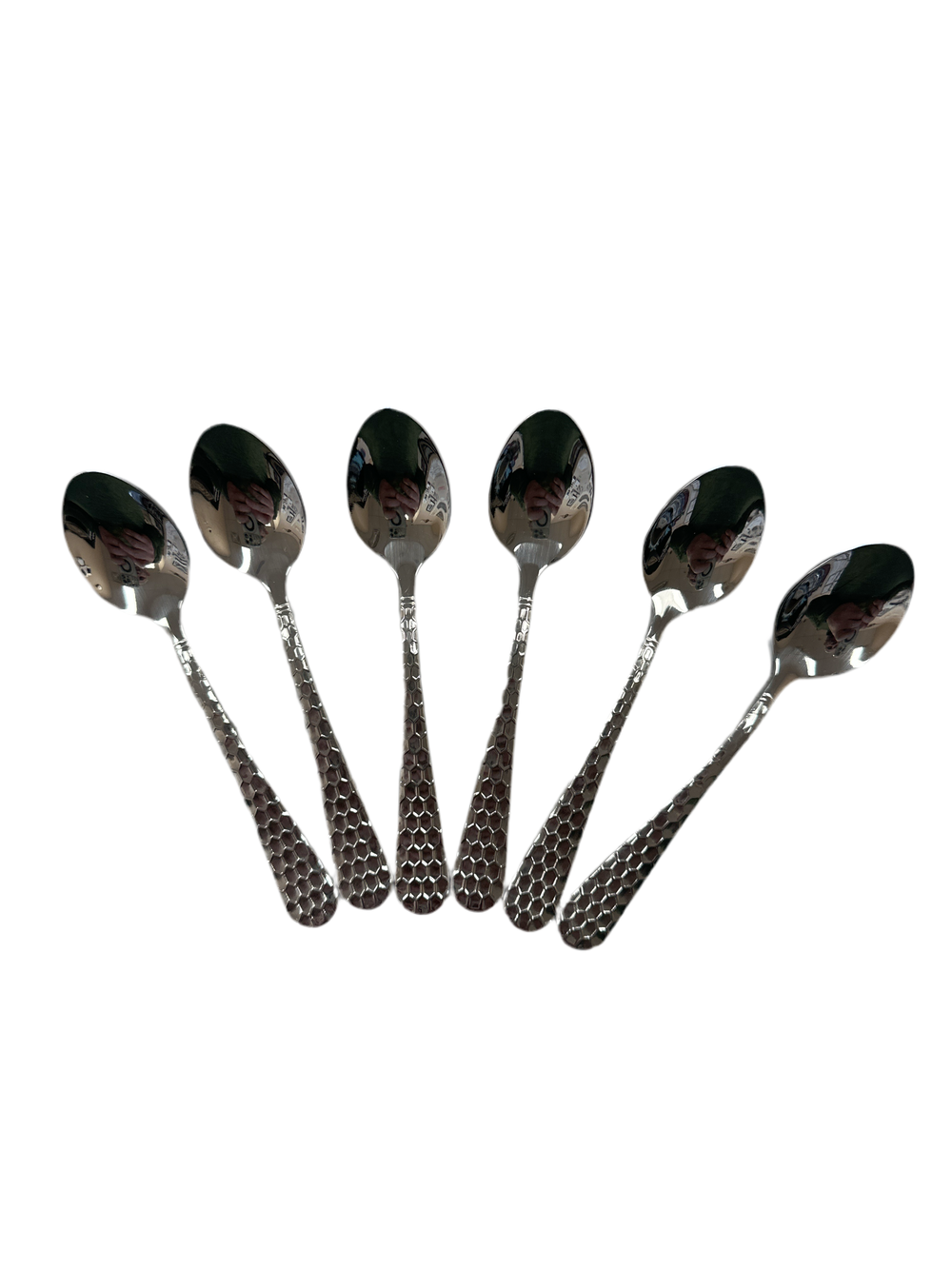 Espresso Spoons Silver  Set of 6