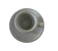 Palermo White  Espresso Cups,  by Nuova Point, Made in Italy!