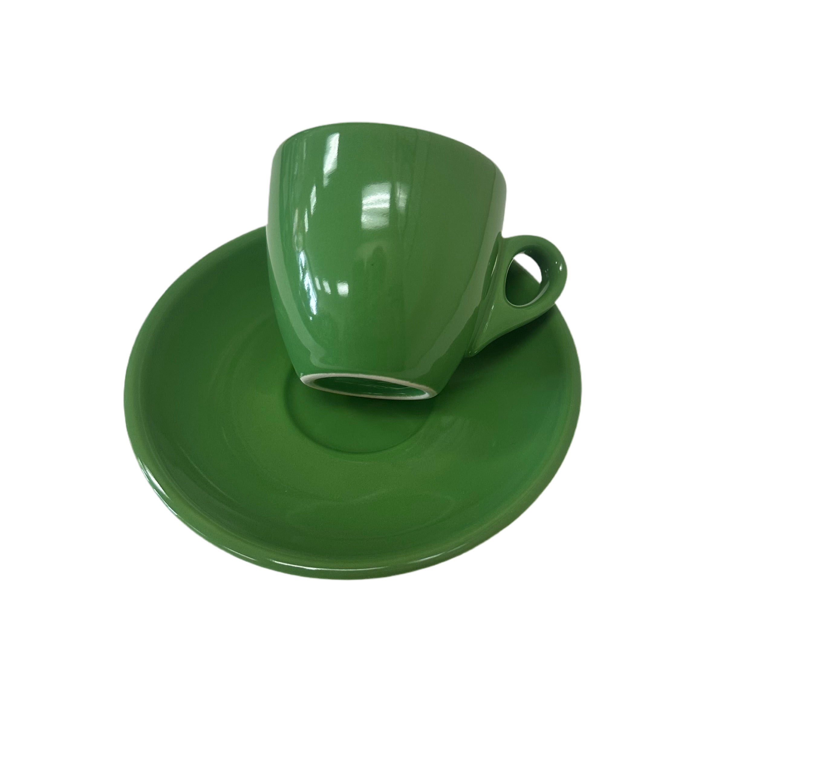 Palermo Green Espresso Cups,   by Nuova Point , set of 6, Made in Italy!