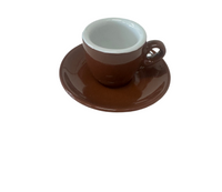 Palermo Brown Espresso Cups, by Nuova Point,  Made in Italy!