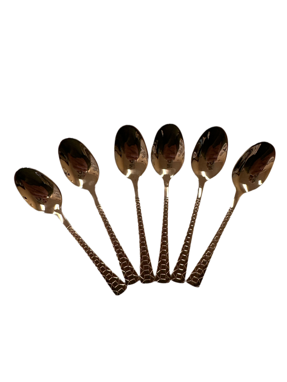 Espresso Spoons Rose Gold  Set of 6