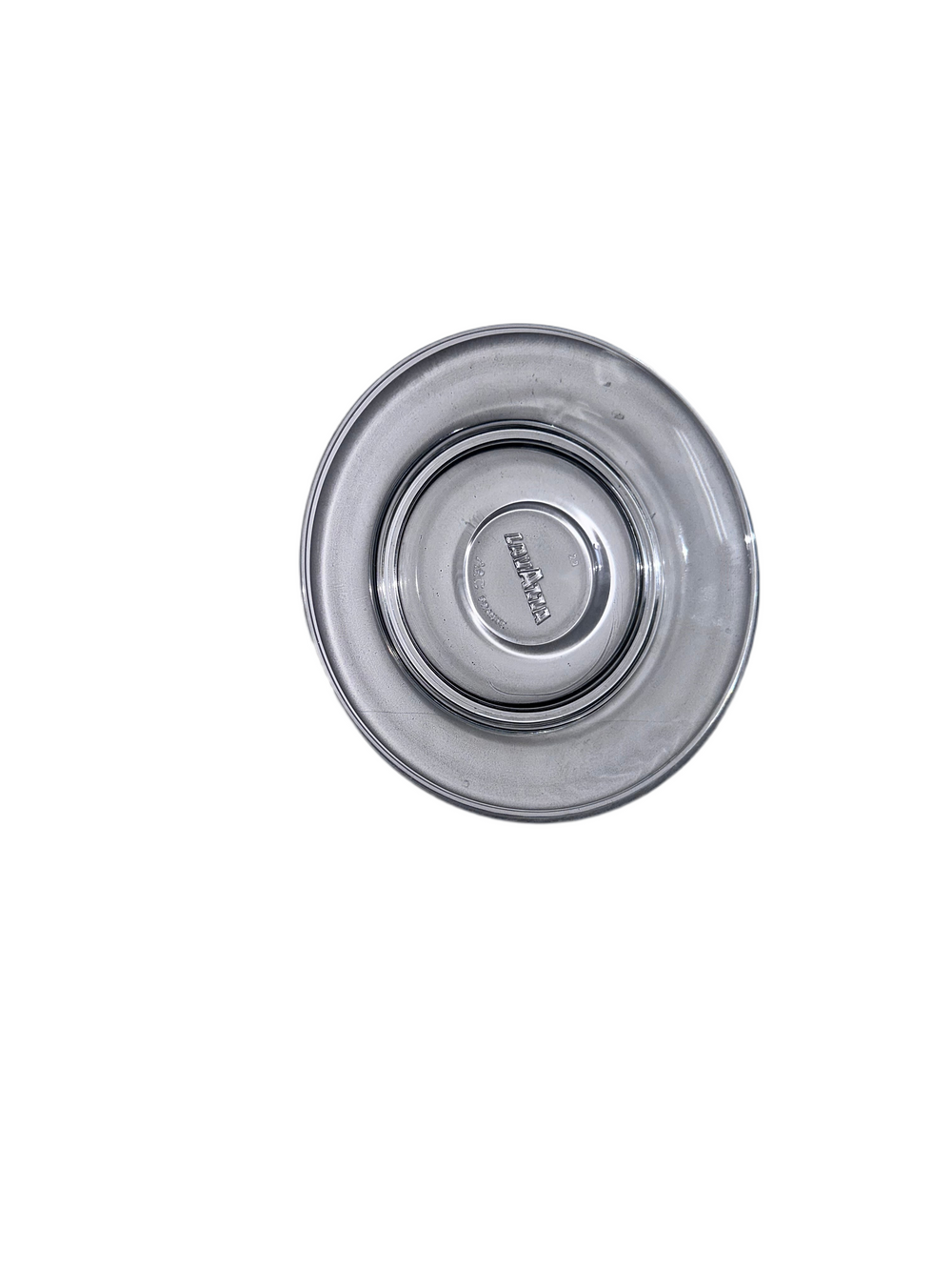 Lavazza Espresso Glass saucers ONLY set of 12
