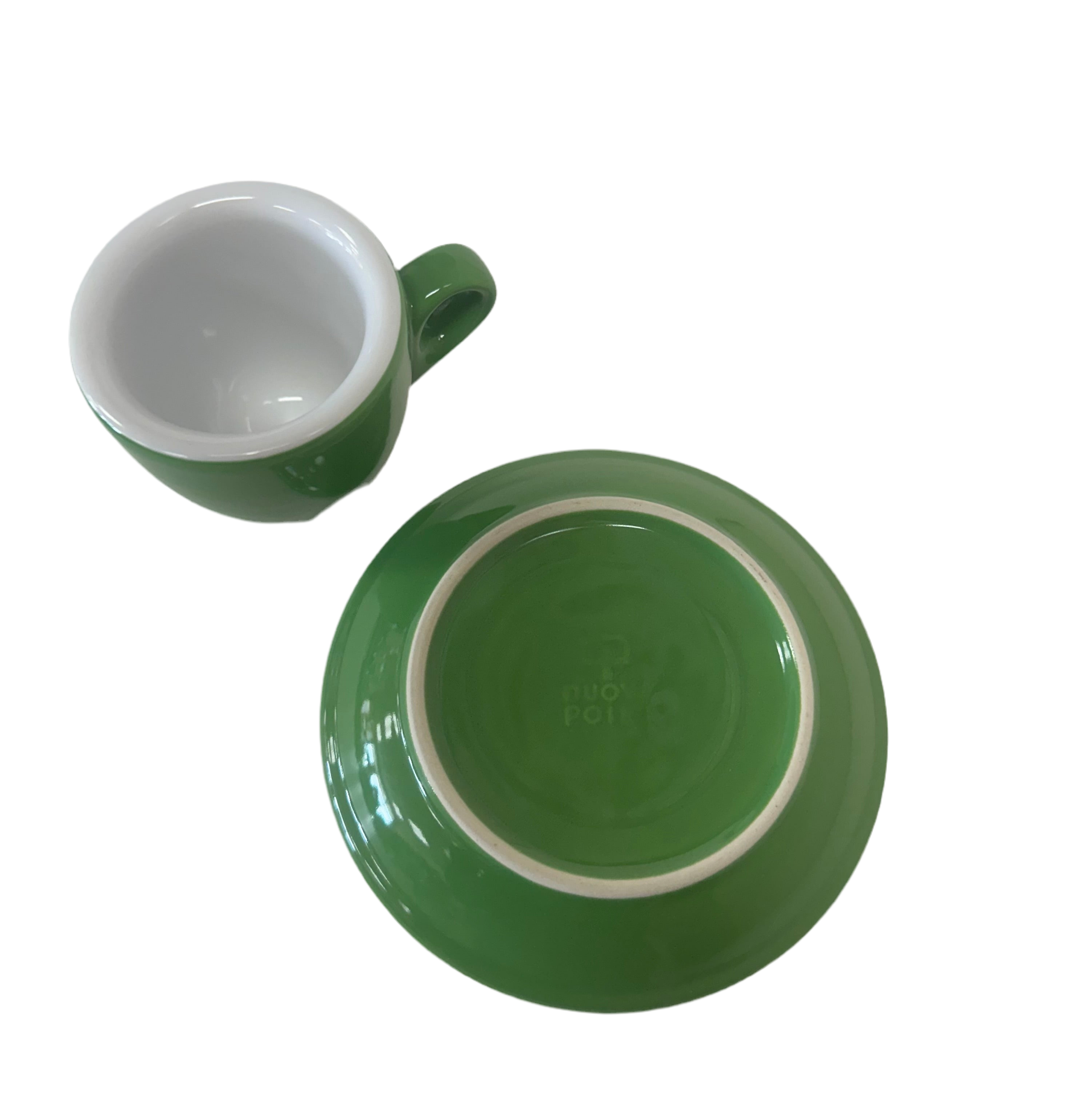 Palermo Green Espresso Cups,   by Nuova Point, Made in Italy!