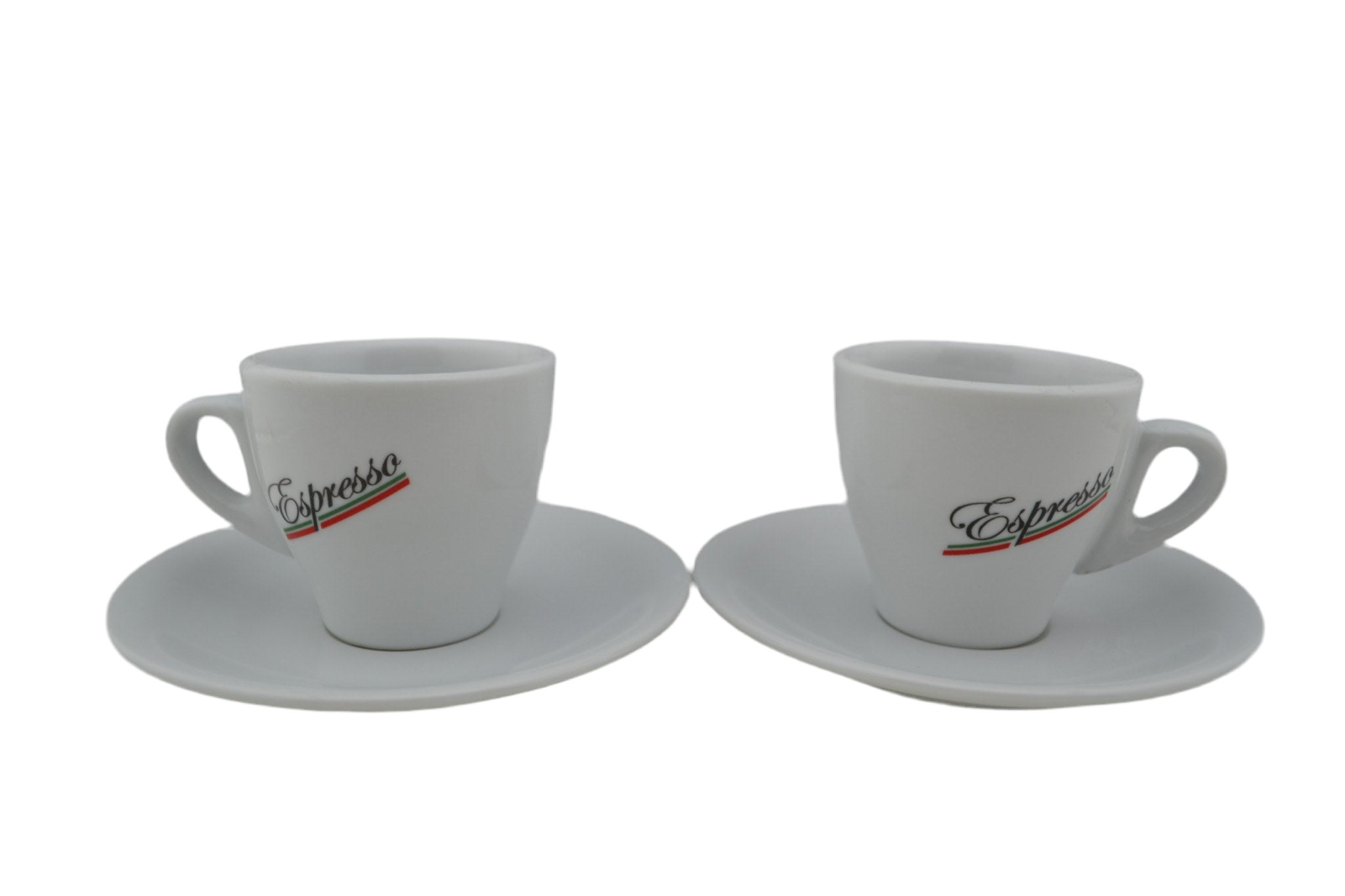 Espresso Cups with Espresso Motif