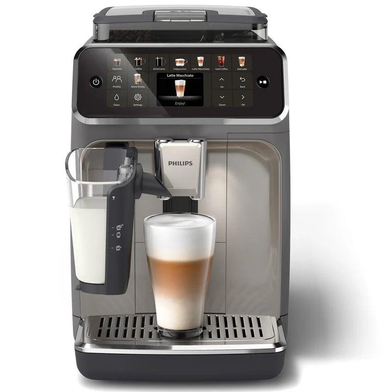 ( OPEN BOX ) Philips EP5544/90 LatteGo SilentBrew  W/ Iced Coffee