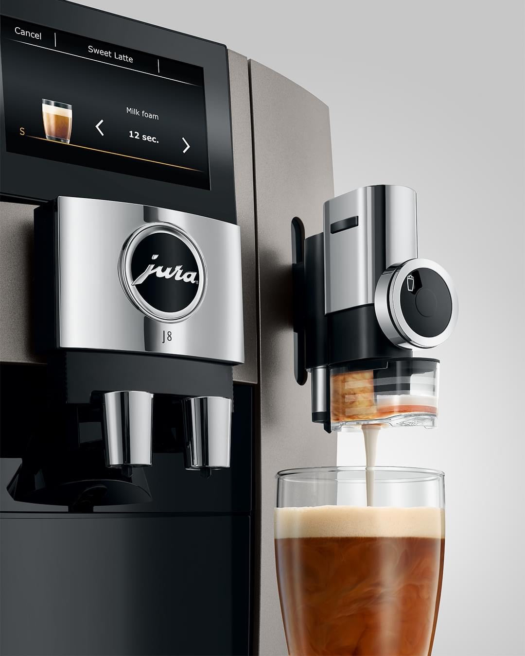 NEW |Jura J8  Superautomatic Coffee Machine with sweet foam  | 15555  2 yrs Warranty