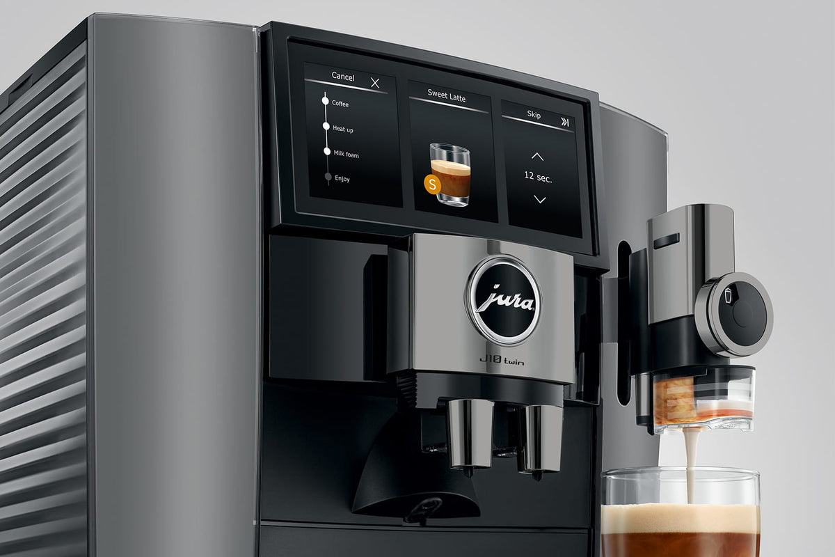 Jura J10 Twin Diamond Onyx 15724