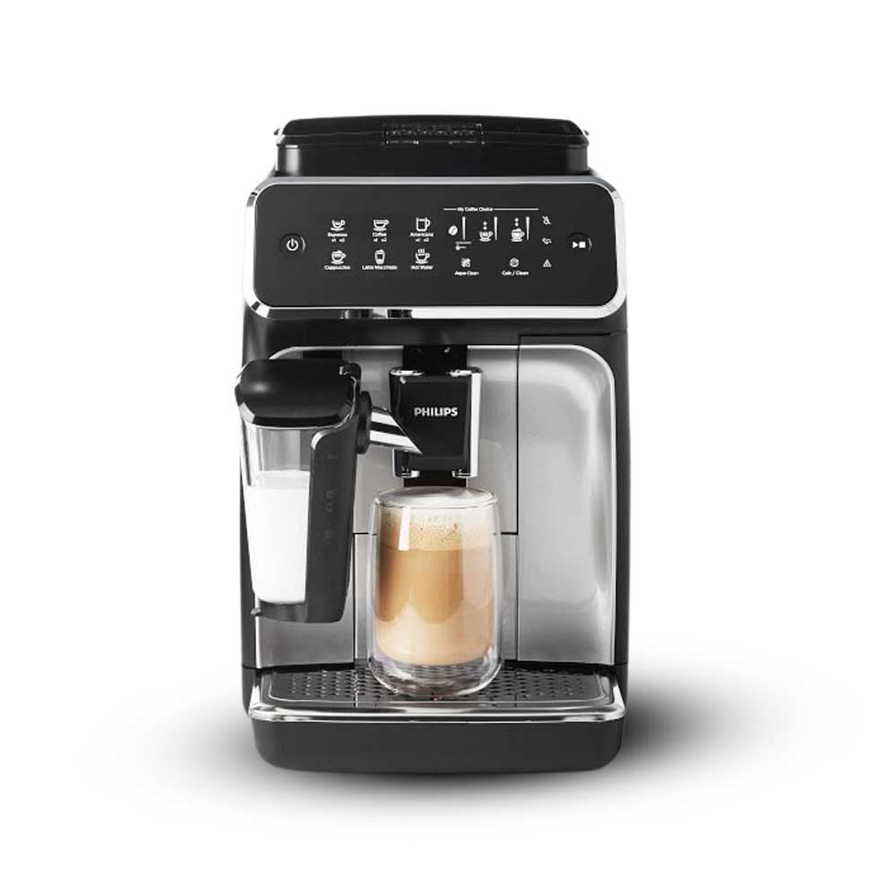 (OPEN BOX)  | Philips Saeco 3200  Superautomatic Espresso Machine LatteGo Silver  EP3246/74