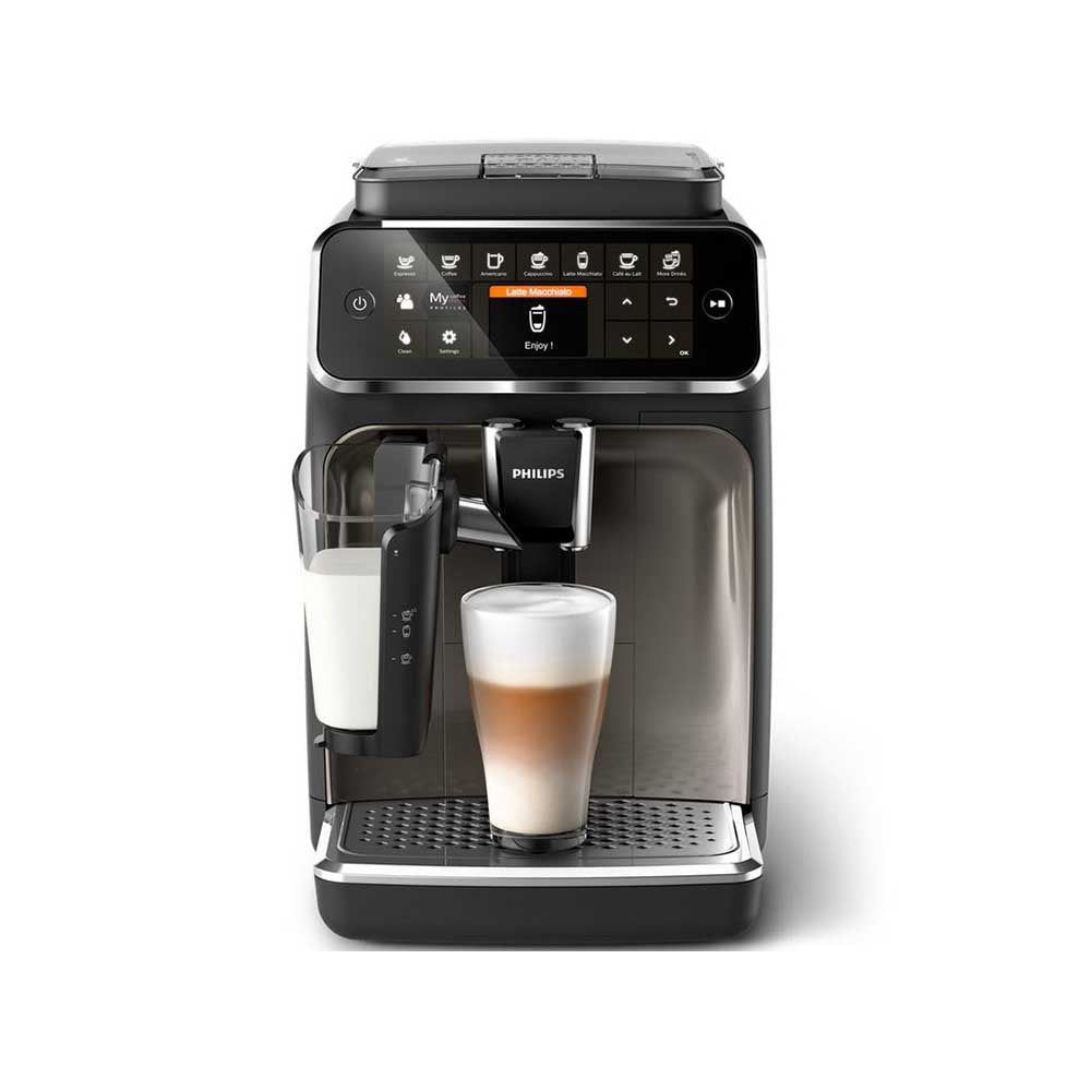 ( OPEN BOX ) Philips Saeco 4300 Series Superautomatic Espresso Machine Latte Go EP4347/94