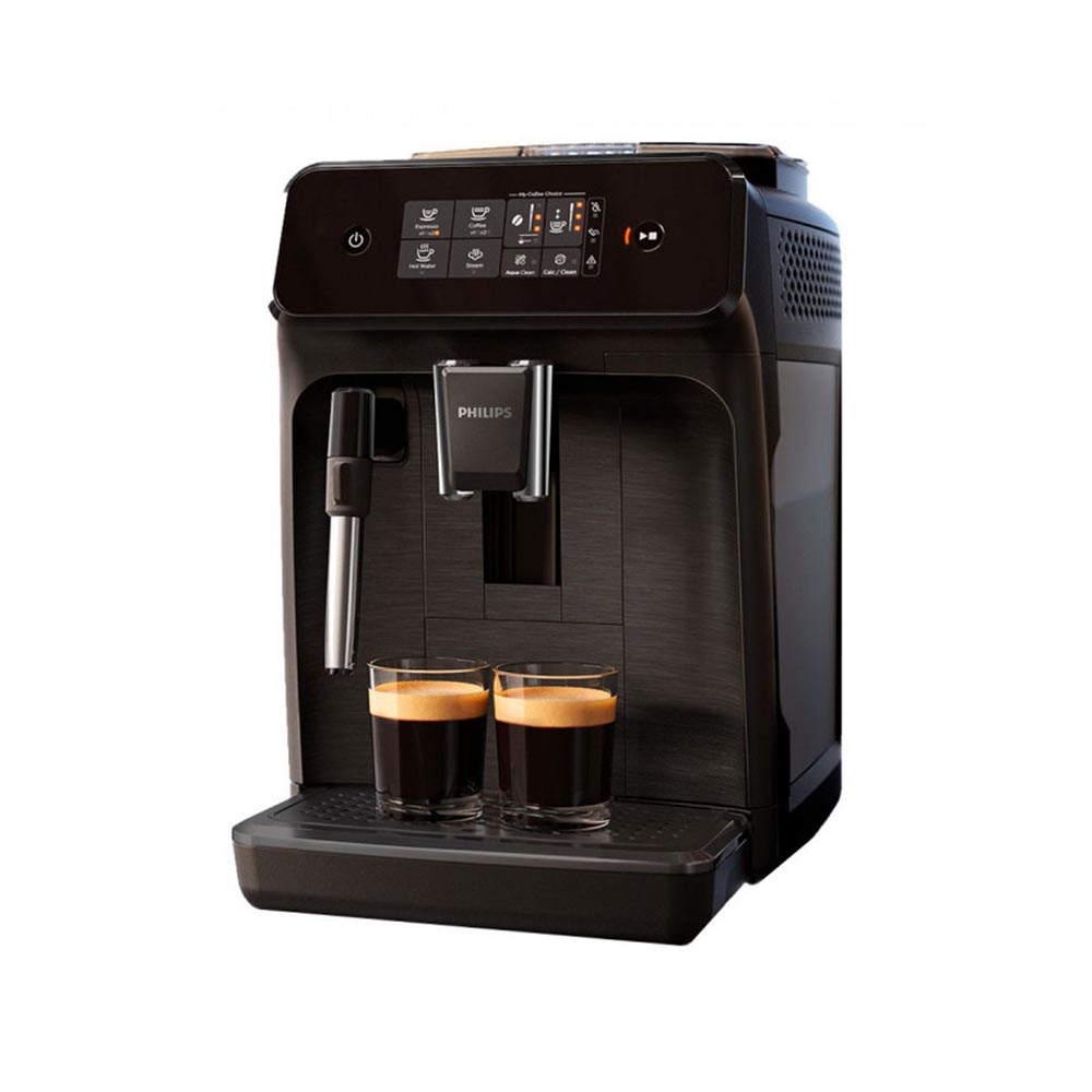 open Box Philips Saeco 2200 Series Superautomatic Espresso Machine Classic Milk Frother Black EP2220/14