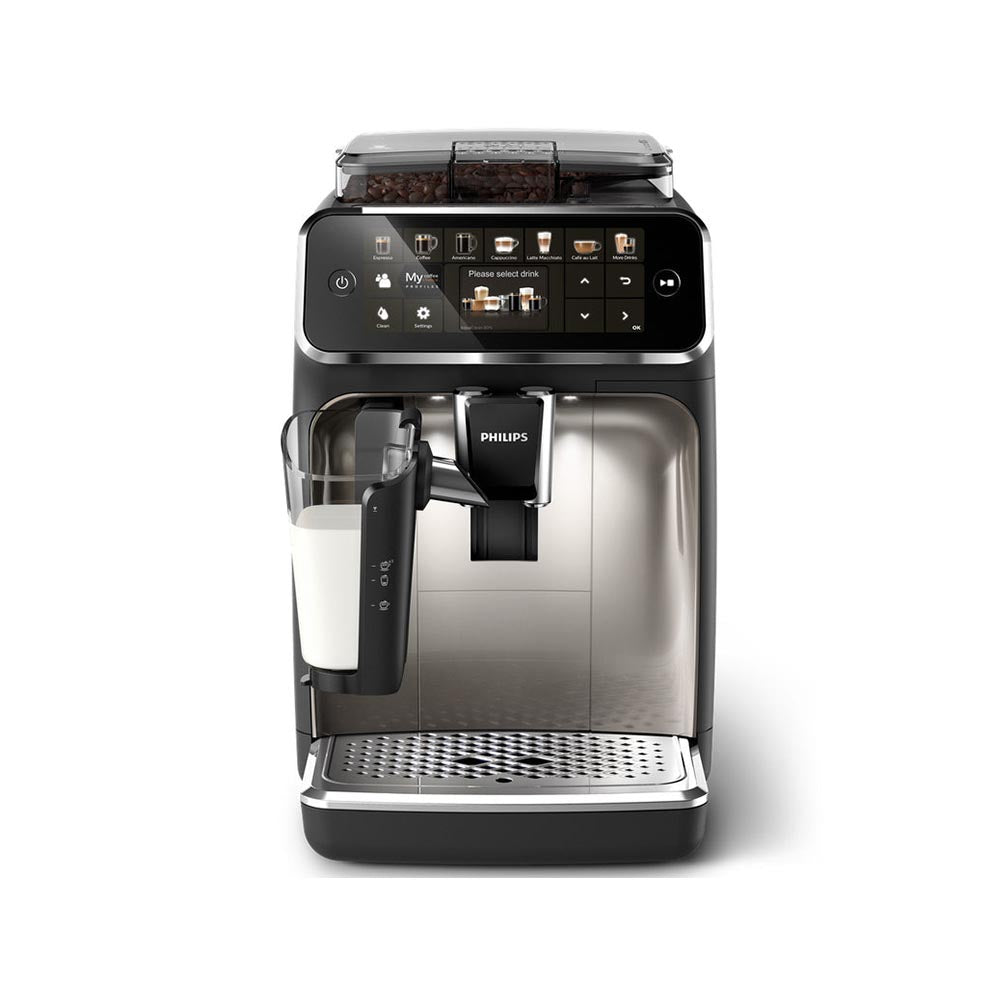 Refurbished Philips Saeco 5400 Superautomatic Espresso Machine LatteGo Silver  EP5447/94