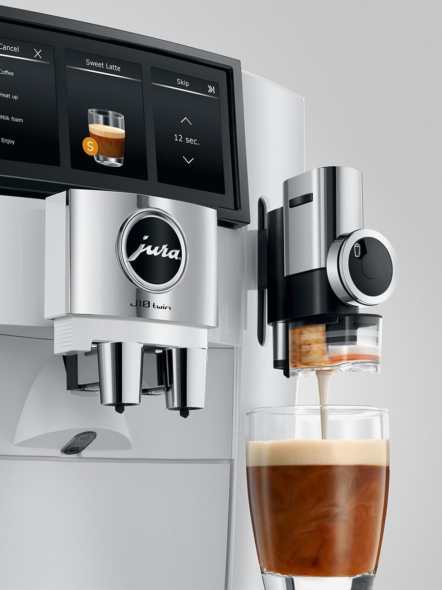 Jura J10 Twin Diamond White 15793