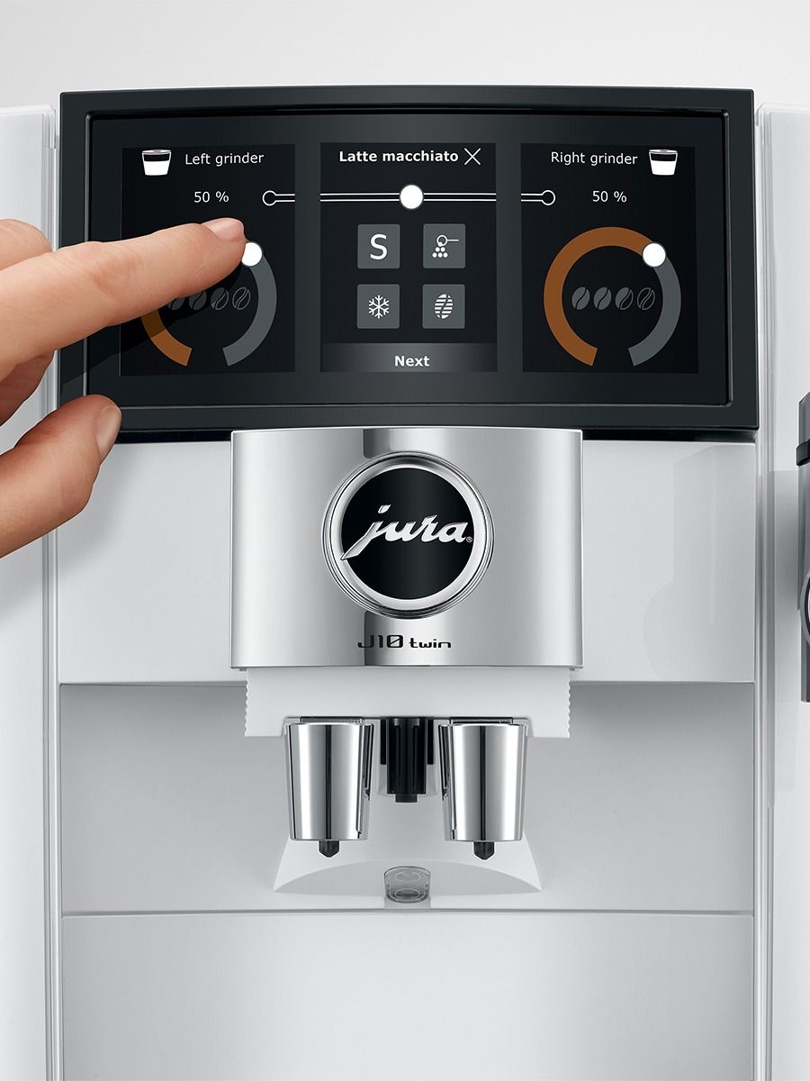 Jura J10 Twin Diamond White 15793