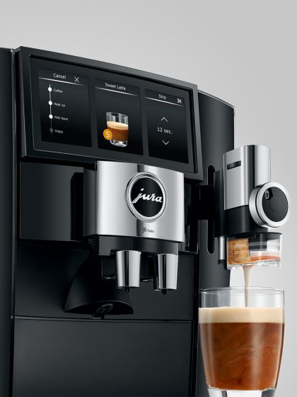 NEW |Jura J8 Twin Black  Superautomatic Coffee machine   | 15658  2 yrs Warranty