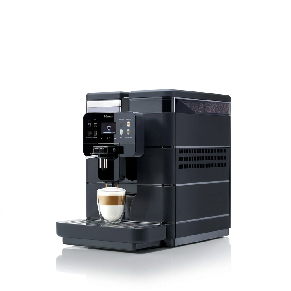 Padded espresso machine image for the popup