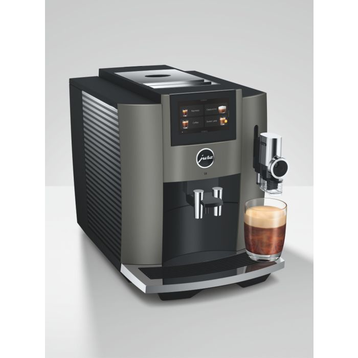 JURA S8 Dark Inox Superautomatic Espresso Machine 15755  | 2 yrs Warranty