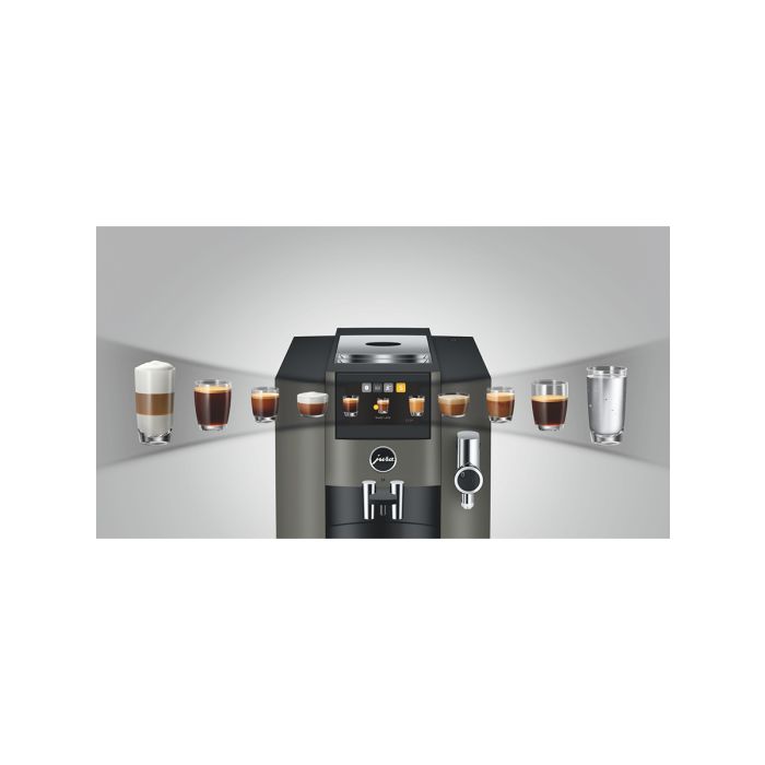 JURA S8 Dark Inox Superautomatic Espresso Machine 15755  | 2 yrs Warranty