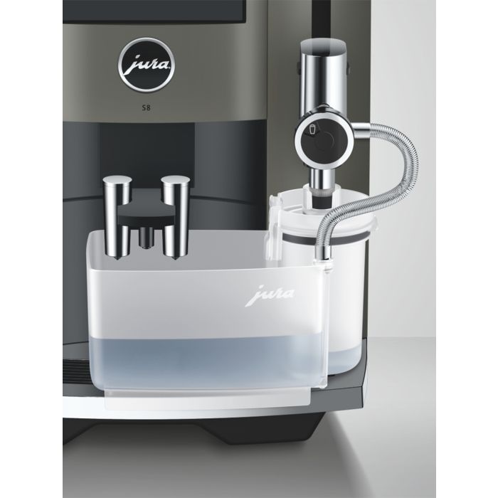 JURA S8 Dark Inox Superautomatic Espresso Machine 15755  | 2 yrs Warranty
