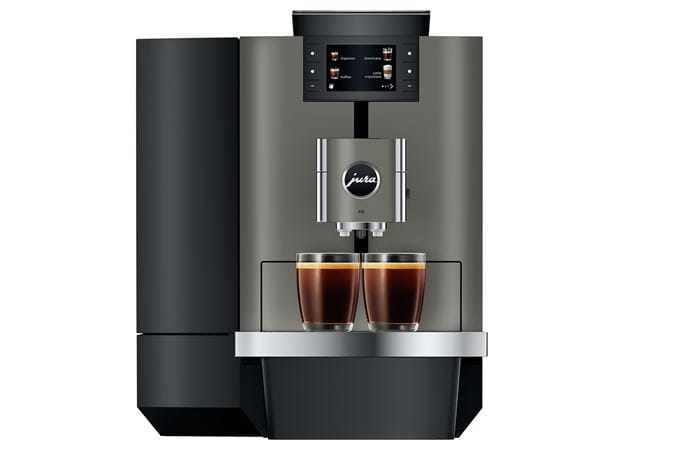 JURA X10 Dark Inox Professional Superautomatic Coffee Espresso Machine