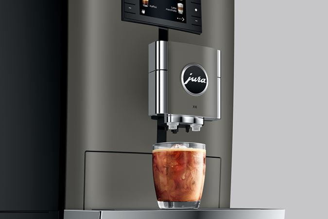 JURA X10 Dark Inox Professional Superautomatic Coffee Espresso Machine