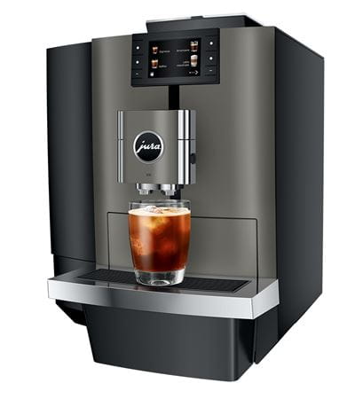 JURA X10 Dark Inox Professional Superautomatic Coffee Espresso Machine