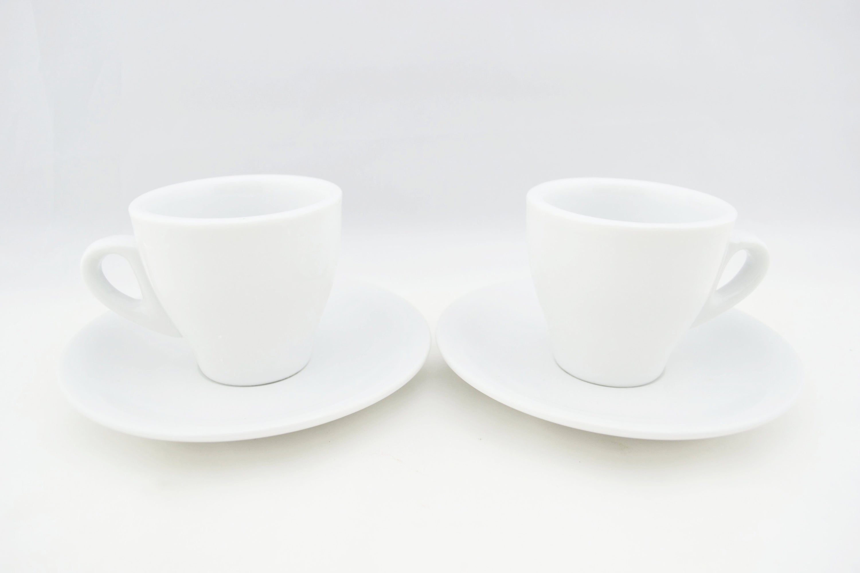 White Milano Espresso Cups by Milano, Made in Italy!