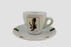 Italian Playing Cards Espresso Cups-Set of 6