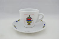 Italian Playing Cards Espresso Cup featuring Asso di Coppe