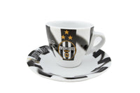 Juventus Espresso Cups--set of 6 cups and saucers
