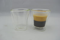Danesco set of 2 double walled espresso glasses
