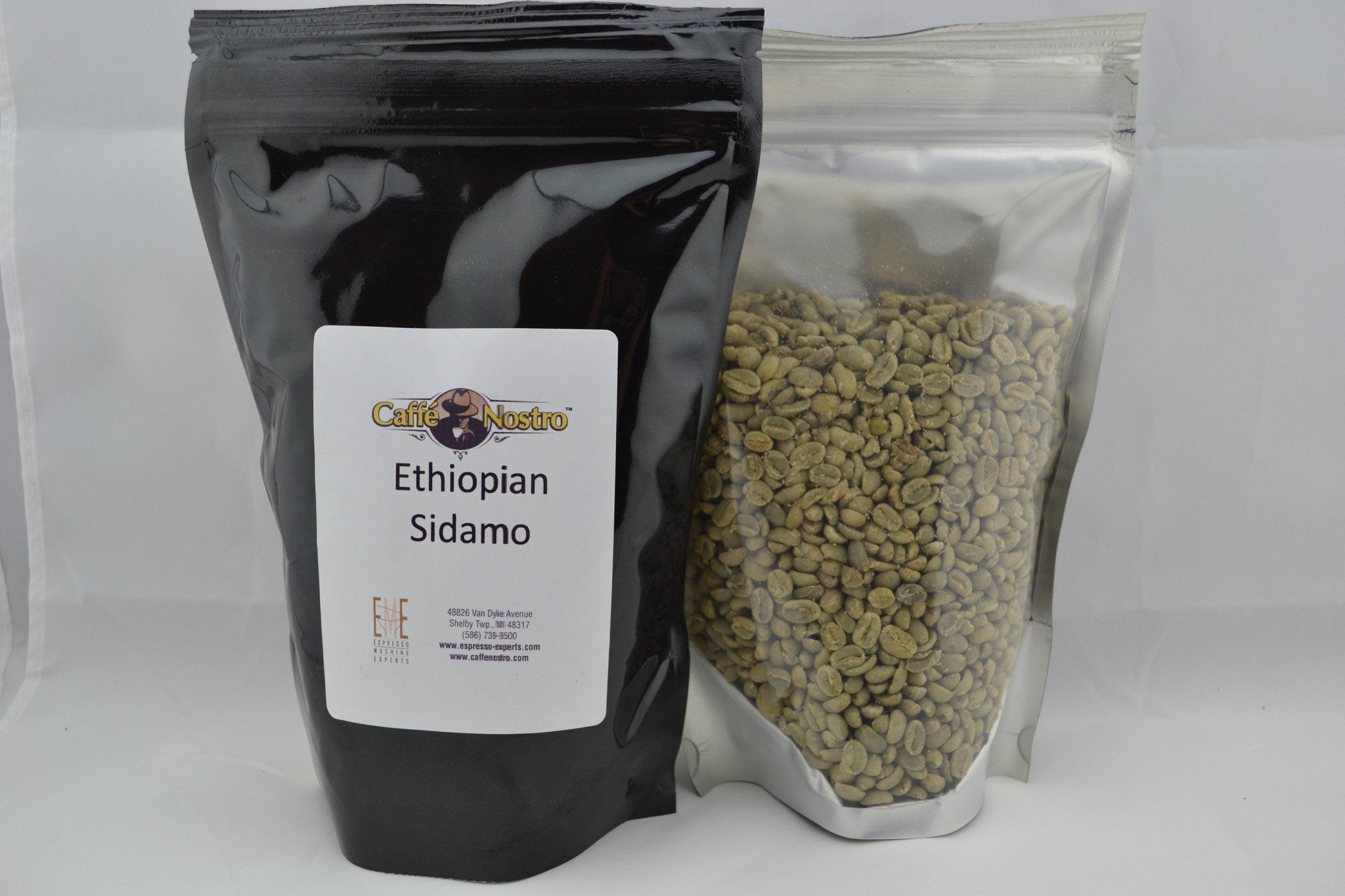 Ethiopian Sidamo Green Coffee Beans