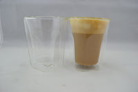 Danesco Latte set of 2 double walled cappuccino glasses