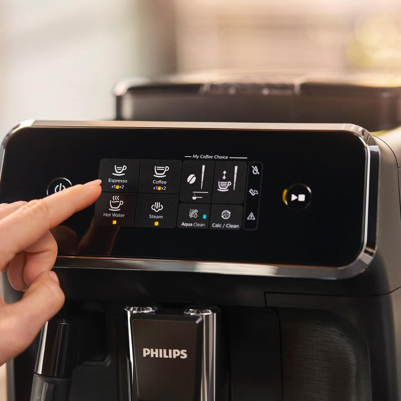 Philips 2200 Series Fully Automatic Espresso Machine - LatteGo Milk  Frother, 3 Coffee Varieties& PHILIPS AquaClean Original Calc and Water  Filter, No